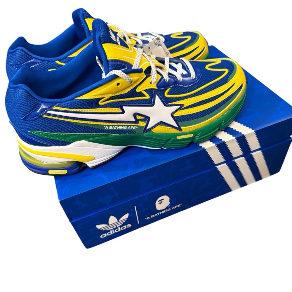 adidas Orketro Bape Men 10
Yellow Blue Green
NWT Dead Stock